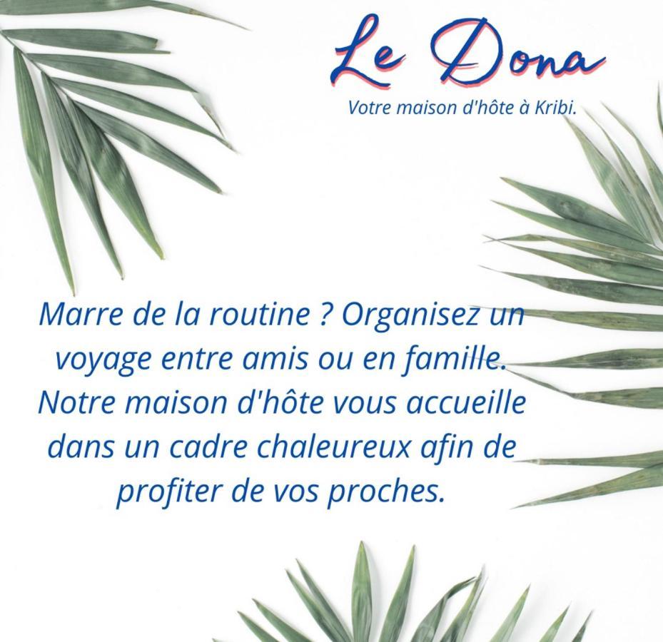 Le Dona Kribi Hotel Ngoại thất bức ảnh